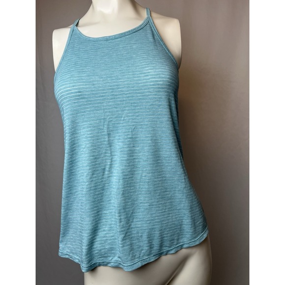 Apana Tops - Apana Size XS Sleeveless Striped Tank Top  - Blue-green Women